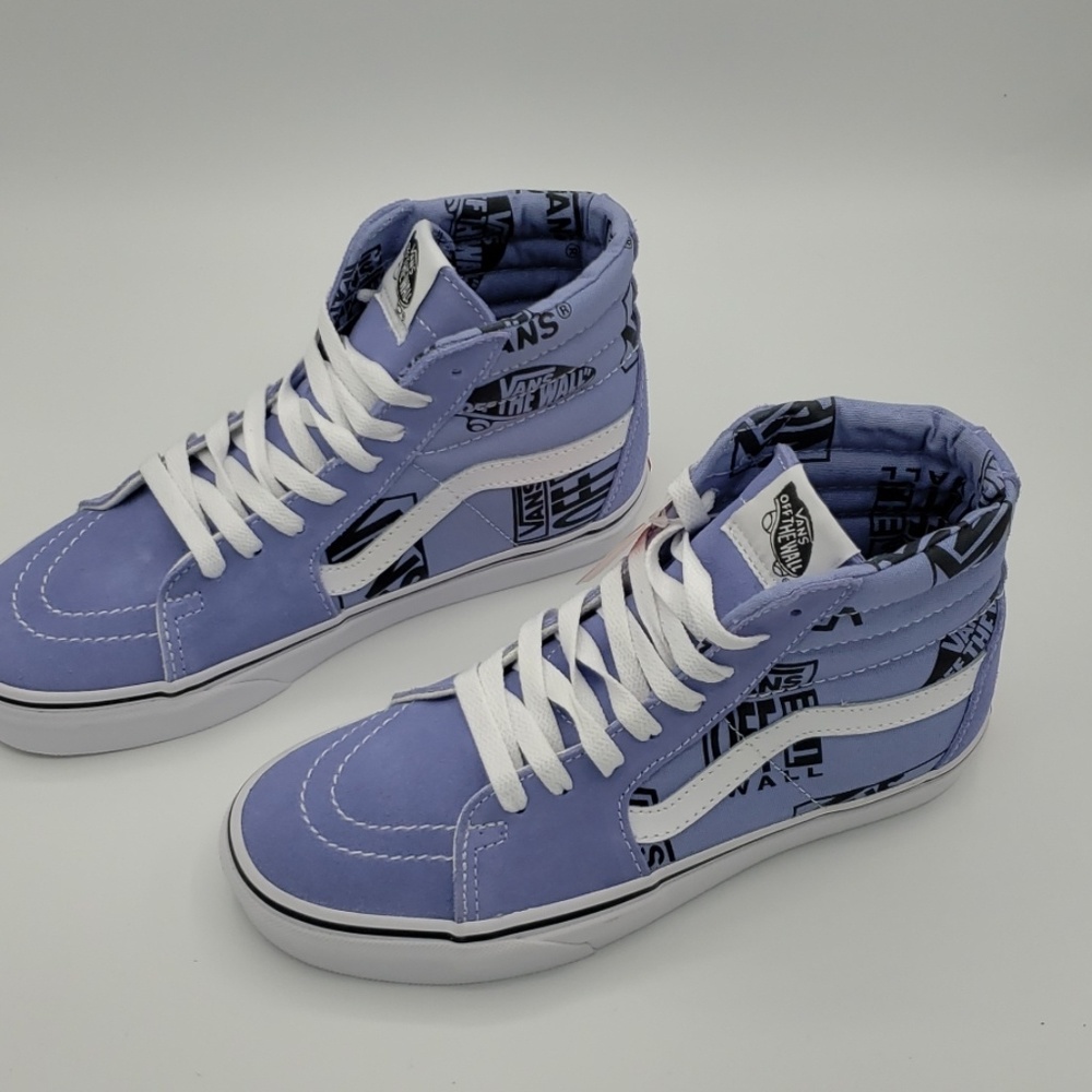 Vans SK8-HI Logo Lavendar - Picture 3 of 4
